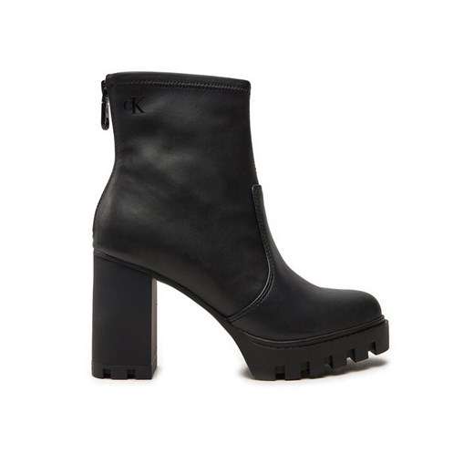Calvin Klein Botki YW0YW01546 Czarny ze sklepu MODIVO w kategorii Botki - zdjęcie 182702813