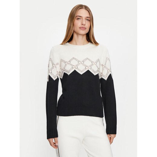 Liu Jo Sport Sweter TF4233 MS55L Czarny Regular Fit ze sklepu MODIVO w kategorii Swetry damskie - zdjęcie 182702814