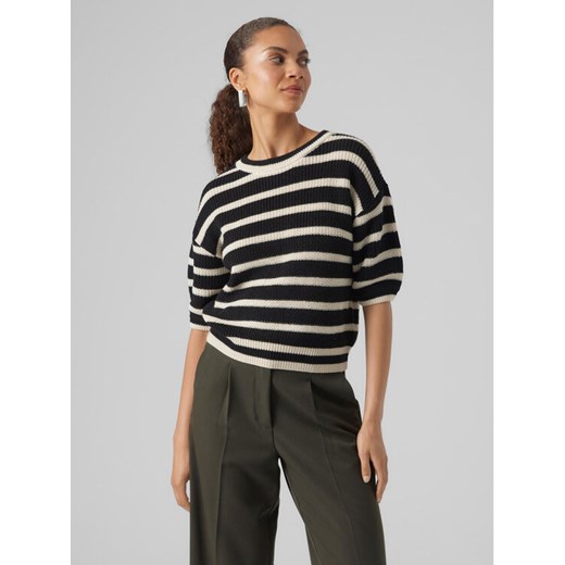 Vero Moda Sweter Fabulous 10297808 Czarny Regular Fit ze sklepu MODIVO w kategorii Swetry damskie - zdjęcie 182702870