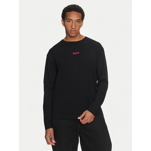 Hugo Longsleeve 50522302 Czarny Regular Fit ze sklepu MODIVO w kategorii T-shirty męskie - zdjęcie 182703072