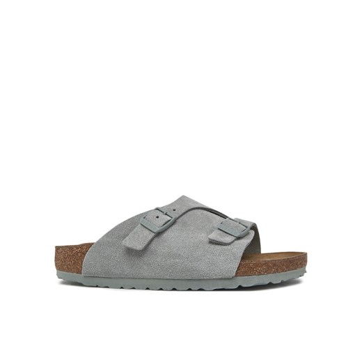 Birkenstock Klapki Zürich 1029166 Zielony ze sklepu MODIVO w kategorii Klapki damskie - zdjęcie 182703093