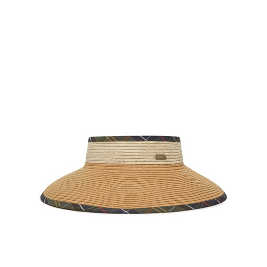 Barbour Daszek Elsdon Packable Visor LHA0581BE11 Brązowy ze sklepu MODIVO w kategorii Czapki z daszkiem damskie - zdjęcie 182703133