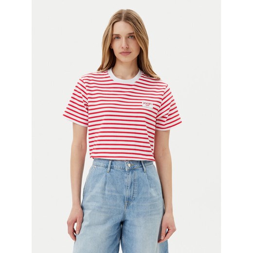 JOOP! Jeans T-Shirt Teele 30046131 Czerwony Regular Fit ze sklepu MODIVO w kategorii Bluzki damskie - zdjęcie 182703184