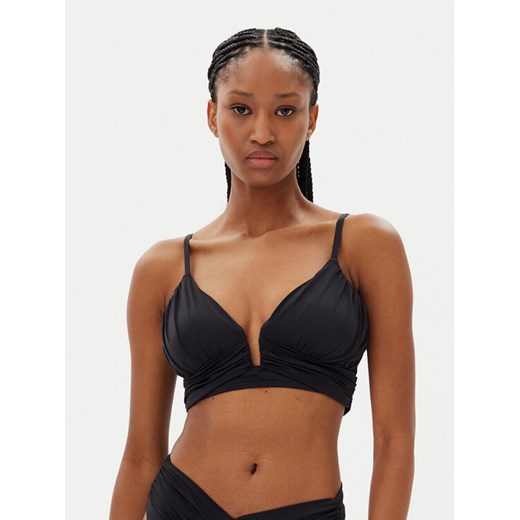 MICHAEL Michael Kors Góra od bikini MM2R055 Czarny ze sklepu MODIVO w kategorii Stroje kąpielowe - zdjęcie 182703224