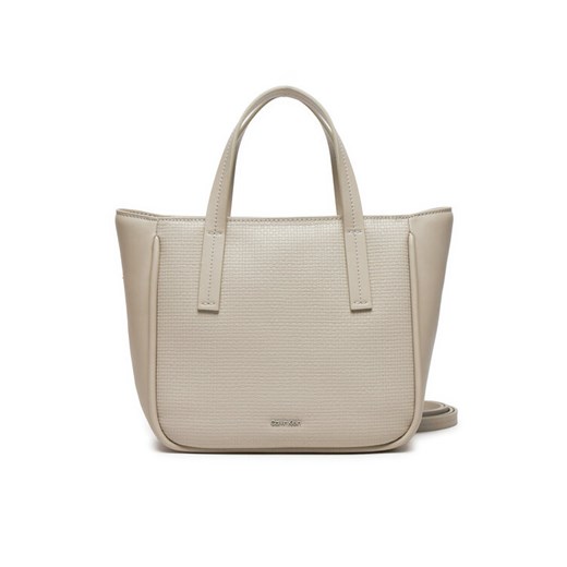 Calvin Klein Jeans Torebka Ck Refine Small Tote Braid K60K612337 Szary 00 MODIVO