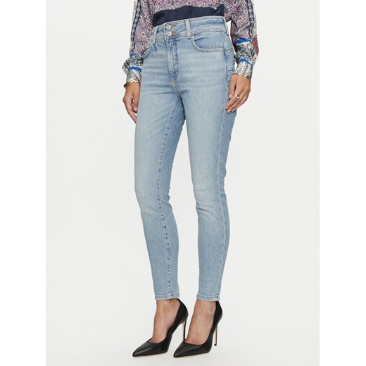 Guess Jeansy W4YA34 D52U0 Niebieski Skinny Fit Guess 32_29 MODIVO