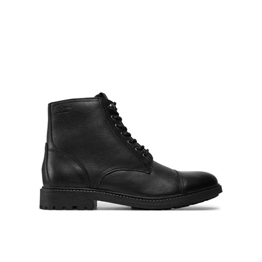 Pepe Jeans Trzewiki Free Land PMS50245 Czarny ze sklepu MODIVO w kategorii Buty zimowe męskie - zdjęcie 182703403