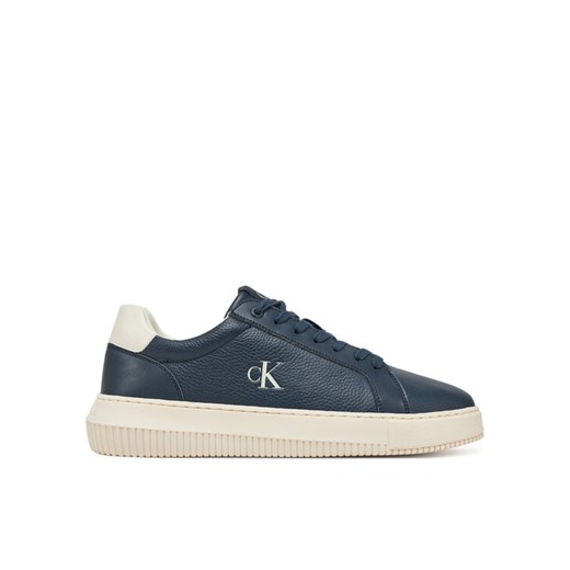 Calvin Klein Jeans Sneakersy Chunky Cupsole Lth Mg Tc YM0YM01198 Granatowy ze sklepu MODIVO w kategorii Buty sportowe męskie - zdjęcie 182703421