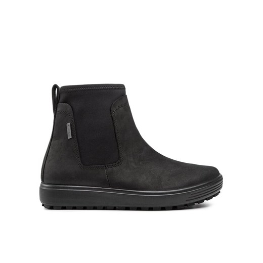 ECCO Botki Soft 7 Tred W GORE-TEX 45046351052 Czarny ze sklepu MODIVO w kategorii Botki - zdjęcie 182703491