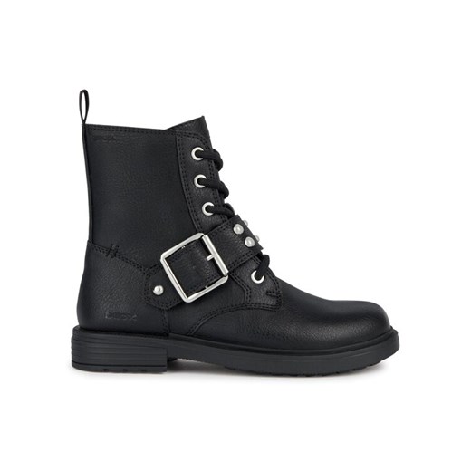 Geox Botki Jr Eclair J369QD 000BU C9999 D Czarny ze sklepu MODIVO w kategorii Buty zimowe dziecięce - zdjęcie 182703550