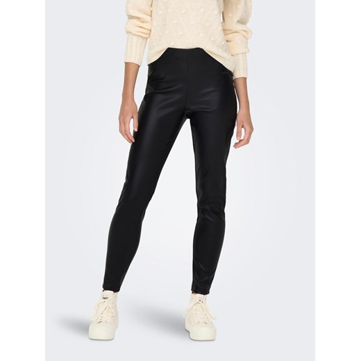 JDY Legginsy 15300607 Czarny Tight Fit ze sklepu MODIVO w kategorii Spodnie damskie - zdjęcie 182703591