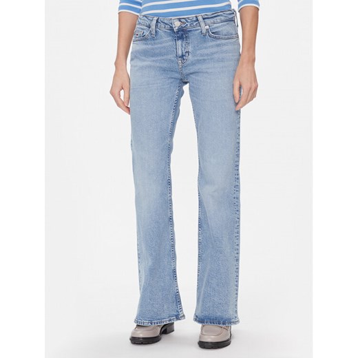 Tommy Jeans Jeansy Sophie DW0DW17200 Niebieski Flare Fit ze sklepu MODIVO w kategorii Jeansy damskie - zdjęcie 182703621