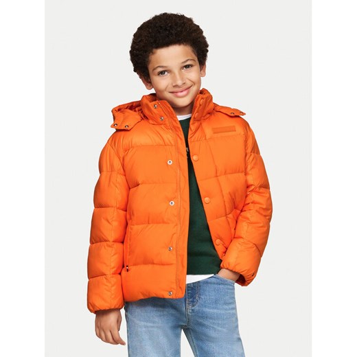Tommy Hilfiger Kurtka puchowa KB0KB09207 Pomarańczowy Regular Fit ze sklepu MODIVO w kategorii Kurtki chłopięce - zdjęcie 182703652