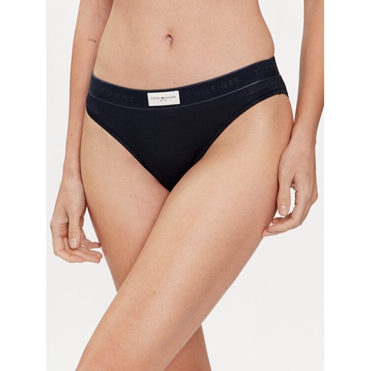 Tommy Hilfiger Figi klasyczne UW0UW04811 Granatowy ze sklepu MODIVO w kategorii Majtki damskie - zdjęcie 182703682