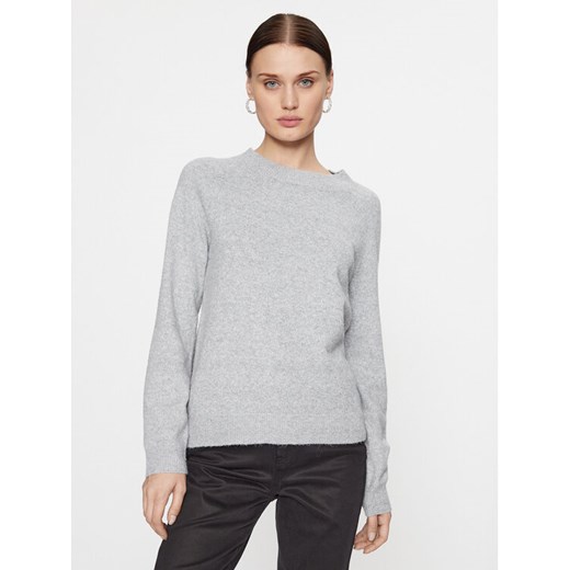 ONLY Sweter Rica 15204279 Szary Regular Fit ze sklepu MODIVO w kategorii Swetry damskie - zdjęcie 182703692