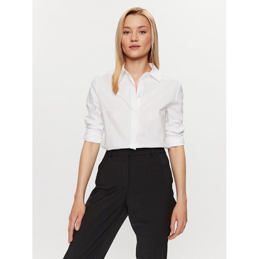 Boss Koszula 50490772 Biały Slim Fit ze sklepu MODIVO w kategorii Koszule damskie - zdjęcie 182703733