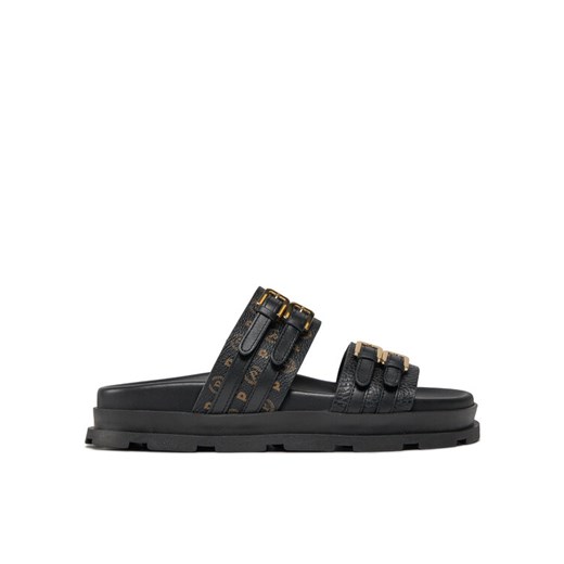 Pollini Klapki SA28054G1ITK100A Czarny ze sklepu MODIVO w kategorii Klapki damskie - zdjęcie 182703734
