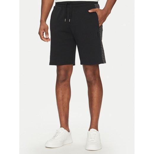 BOSS Szorty sportowe Luke 50540525 Czarny Regular Fit ze sklepu MODIVO w kategorii Spodenki męskie - zdjęcie 182703744