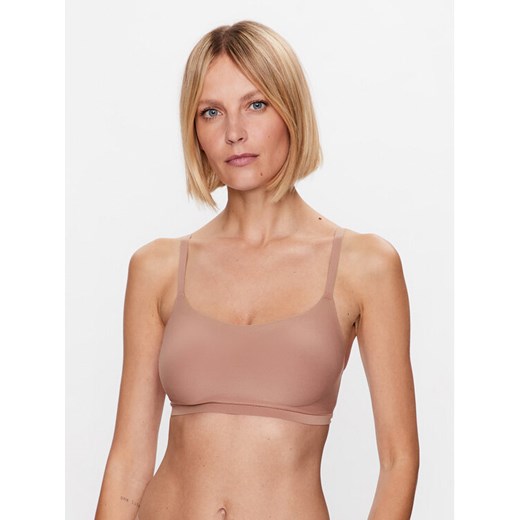 Chantelle Biustonosz top Soft Stretch C16A20 Brązowy ze sklepu MODIVO w kategorii Biustonosze - zdjęcie 182703753