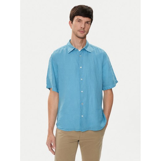 Boss Koszula Rash_2 50489345 Niebieski Regular Fit ze sklepu MODIVO w kategorii Koszule męskie - zdjęcie 182703822