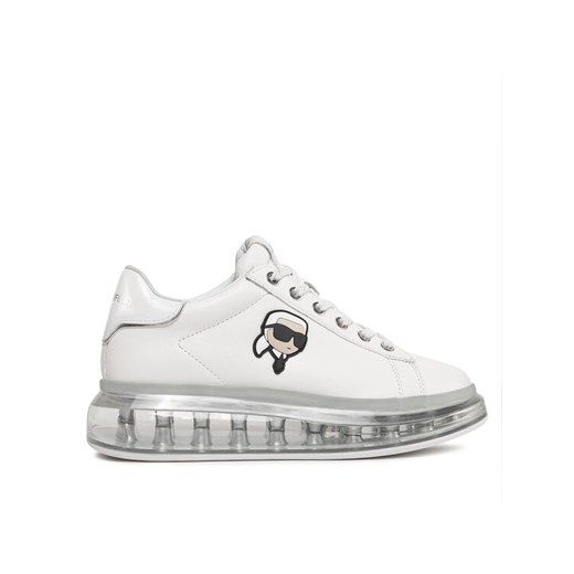 KARL LAGERFELD Sneakersy KL62630N Biały ze sklepu MODIVO w kategorii Buty sportowe damskie - zdjęcie 182703841