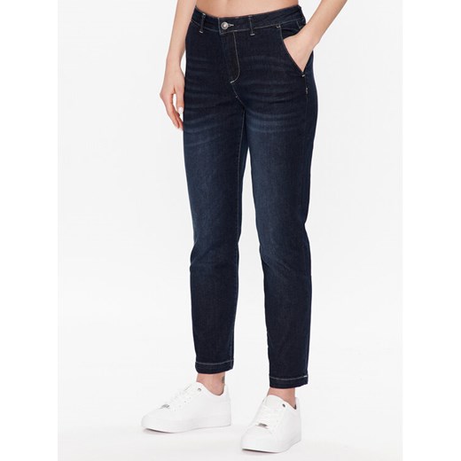 United Colors Of Benetton Jeansy 4NF1DF02U Granatowy Slim Fit ze sklepu MODIVO w kategorii Jeansy damskie - zdjęcie 182703852