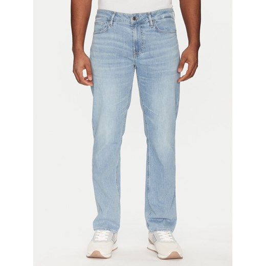 Guess Jeansy M5GAN2 D5MZ3 Niebieski Slim Fit ze sklepu MODIVO w kategorii Jeansy męskie - zdjęcie 182703864