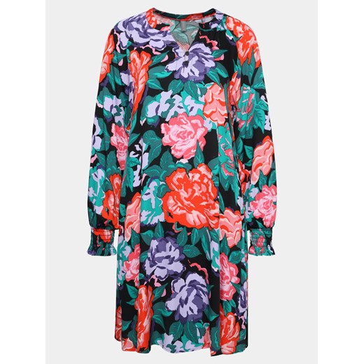 Culture Sukienka letnia Cuvirna 50109702 Fioletowy Relaxed Fit ze sklepu MODIVO w kategorii Sukienki - zdjęcie 182703891