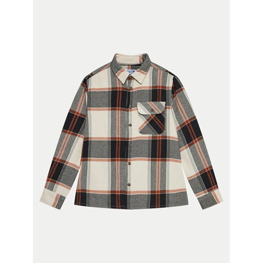 Jack&Jones Junior Koszula Darren 12260050 Beżowy Oversize ze sklepu MODIVO w kategorii Koszule chłopięce - zdjęcie 182704070