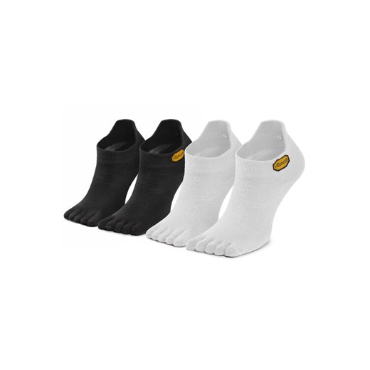 Vibram Fivefingers Zestaw 2 par niskich skarpet unisex No Show S15N12P Czarny ze sklepu MODIVO w kategorii Skarpetki damskie - zdjęcie 182704072