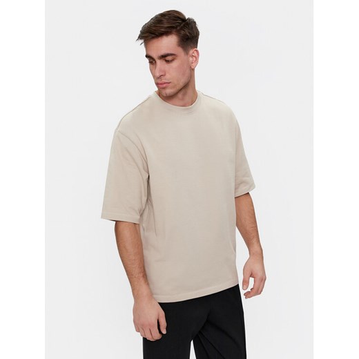 Only & Sons T-Shirt Millenium 22027787 Beżowy Oversize ze sklepu MODIVO w kategorii T-shirty męskie - zdjęcie 182704204