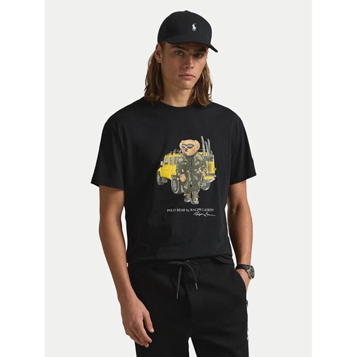 Polo Ralph Lauren T-Shirt 710854497043 Czarny Regular Fit ze sklepu MODIVO w kategorii T-shirty męskie - zdjęcie 182704252