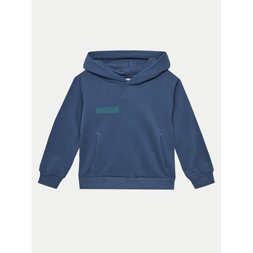 Pangaia Bluza Kids Planet Niebieski Regular Fit ze sklepu MODIVO w kategorii Bluzy chłopięce - zdjęcie 182704394