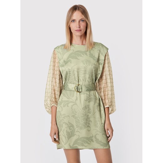 Ted Baker Sukienka koktajlowa Tahnya 261793 Zielony Regular Fit ze sklepu MODIVO w kategorii Sukienki - zdjęcie 182704414