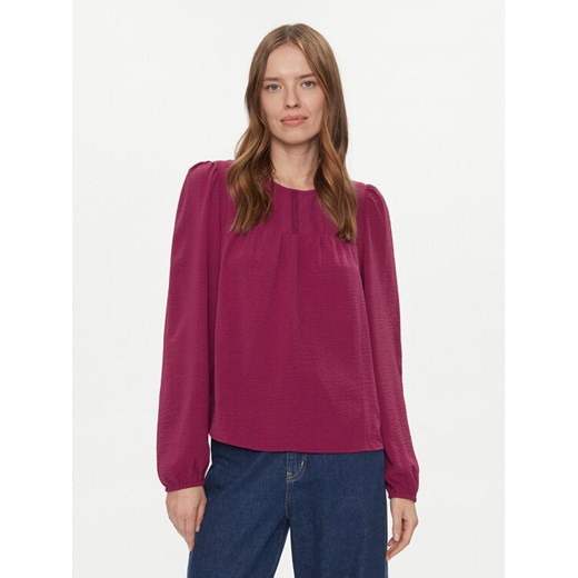 Vero Moda Bluzka 10302546 Fioletowy Regular Fit ze sklepu MODIVO w kategorii Bluzki damskie - zdjęcie 182704483