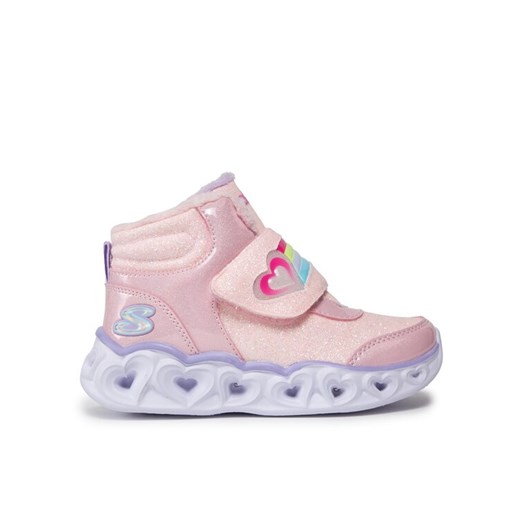Skechers Sneakersy Heart Lights Brilliant Rainbow 302669L/PKLV Różowy ze sklepu MODIVO w kategorii Buty sportowe dziecięce - zdjęcie 182704491