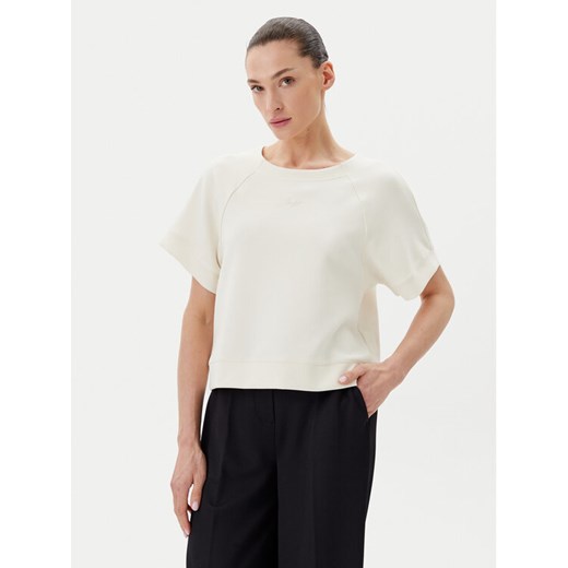BOSS T-Shirt C_Emsa 50541011 Beżowy Regular Fit ze sklepu MODIVO w kategorii Bluzki damskie - zdjęcie 182704521