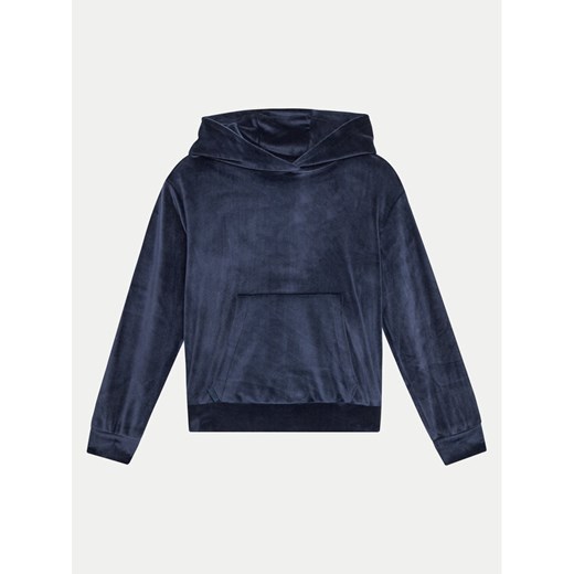 4F Bluza 4FJWAW24TSWSF1216 Granatowy Loose Fit ze sklepu MODIVO w kategorii Bluzy chłopięce - zdjęcie 182704534