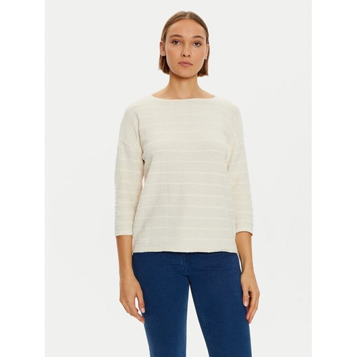 Fransa Sweter Sinne 20614273 Écru Regular Fit ze sklepu MODIVO w kategorii Swetry damskie - zdjęcie 182704574