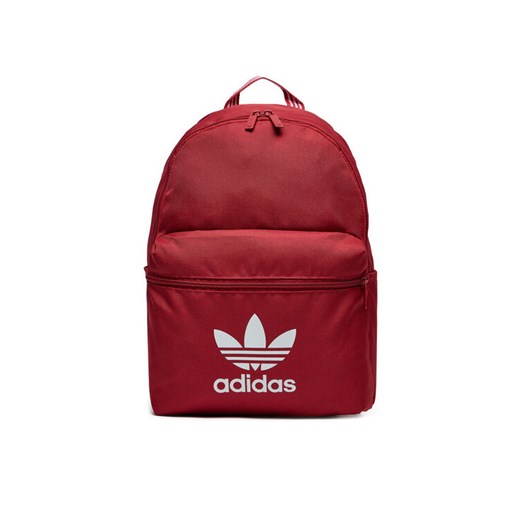 adidas Plecak Adicolor IX7455 Czerwony ze sklepu MODIVO w kategorii Plecaki - zdjęcie 182704613