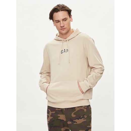Gap Bluza 868455-03 Beżowy Regular Fit ze sklepu MODIVO w kategorii Bluzy męskie - zdjęcie 182704672