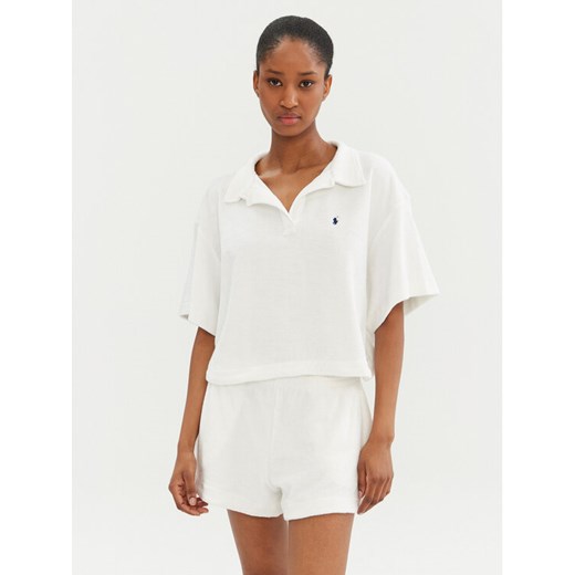 Polo Ralph Lauren Piżama 21556375 Biały Regular Fit ze sklepu MODIVO w kategorii Piżamy damskie - zdjęcie 182704734