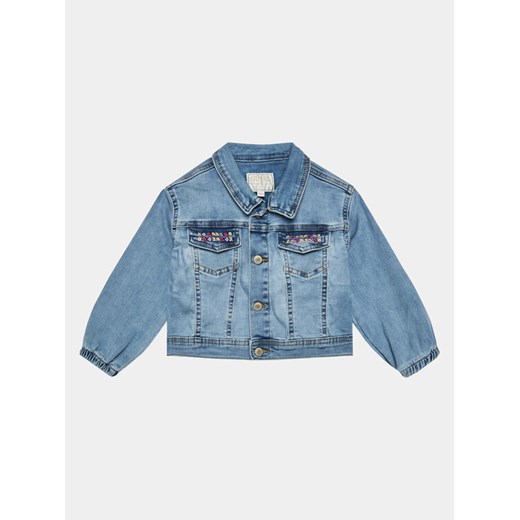 Guess Kurtka jeansowa K3GL02 D4CA0 Niebieski Regular Fit ze sklepu MODIVO w kategorii Kurtki dziewczęce - zdjęcie 182704841