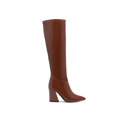 Nine West Kozaki SHARLEEZ 13196H Brązowy ze sklepu MODIVO w kategorii Kozaki damskie - zdjęcie 182704843