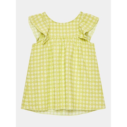 United Colors Of Benetton Sukienka codzienna 44JRGV00R Żółty Regular Fit ze sklepu MODIVO w kategorii Sukienki dziewczęce - zdjęcie 182704854