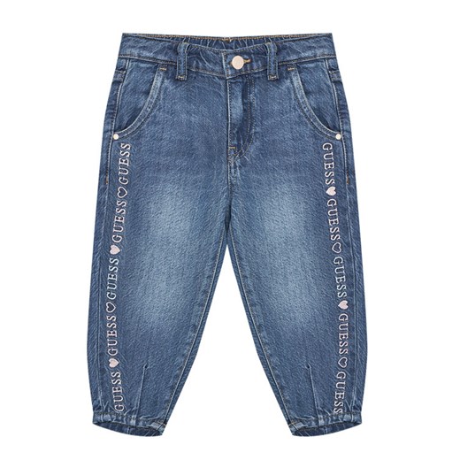 Guess Jeansy K5GA01 D4MU2 Niebieski Regular Fit ze sklepu MODIVO w kategorii Spodnie i półśpiochy - zdjęcie 182704874