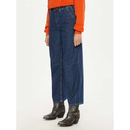 American Vintage Jeansy Globay GLO11AH24 Granatowy Straight Fit ze sklepu MODIVO w kategorii Jeansy damskie - zdjęcie 182704920