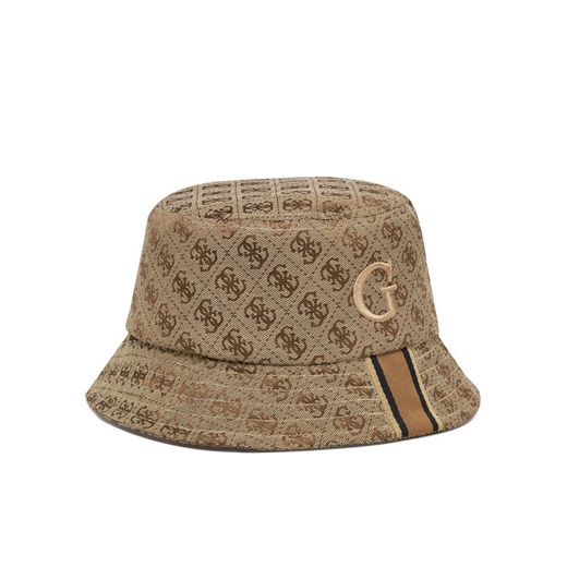 Guess Kapelusz Bucket AM9496 POL01 Brązowy ze sklepu MODIVO w kategorii Kapelusze męskie - zdjęcie 182704921