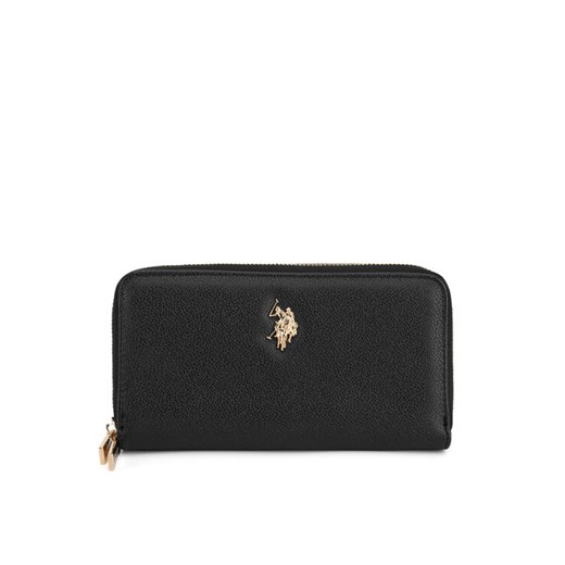 U.S. Polo Assn. Portfel BIUXT8382WVP Czarny ze sklepu MODIVO w kategorii Portfele damskie - zdjęcie 182705010