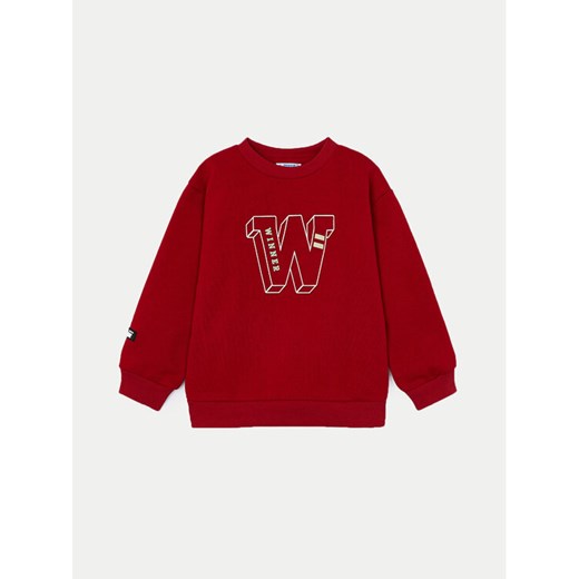 Mayoral Bluza 4452 Czerwony Regular Fit ze sklepu MODIVO w kategorii Bluzy chłopięce - zdjęcie 182705021